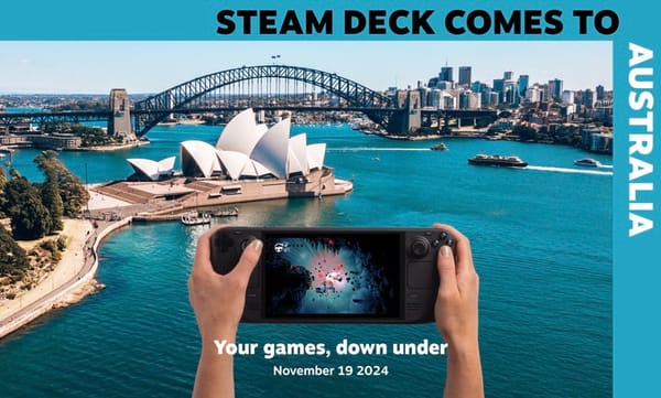 Steam Deck orders begin in Australia on November 19